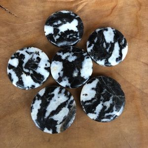 Zebra Jasper genuine stone beads. Brand new!